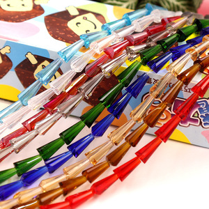 Crystal Tapered Baguette Beads For Jewelry Making Loose Glass Beads In Whole Strands Yiwu Origin - Product Image 2