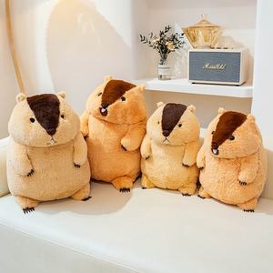 Venta caliente lindo diseño juguetes Marmot Kawaii peluche logotipo personalizado juguetes peluche Animal relleno - Product Image 5