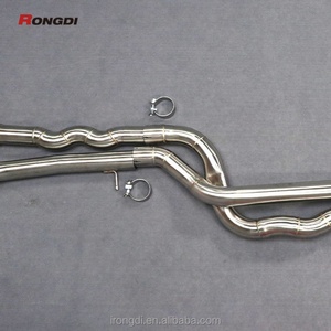 Système d'échappement intermédiaire résonné pour BMW S55 F82 F83 M4 F80 M3, échappement intermédiaire S55 à longueurs égales (2014-2019) - Product Image 3