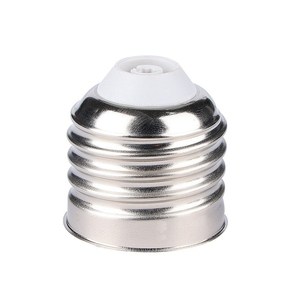 Douille de lampe E27 chromée avec ouverture de 25 mm et dispositif de sécurité, 220 V CA, pour usage en entrepôt - Product Image 6