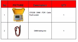 SENTER ST620 Localisateur de défauts de câble TDR 8KM avec fonctions USB et DMM, résolution 1m, alimenté par batterie Li, test de lignes en cuivre - Product Image 2