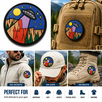 Patch en caoutchouc PVC souple 3D imperméable personnalisé avec logo en relief pour vêtements, sacs, chapeaux, vestes, fabricant OEM