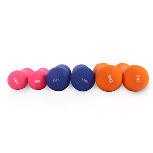 Exercice <strong>4kg</strong> Colorful Color Pink Fish Neoprene <strong>Dumbbell</strong> Woman Ladies Adjustable Small Weight Bone Shape <strong>Dumbbell</strong> - Product Image 4