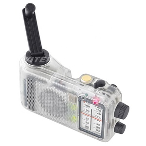 <span class=keywords><strong>La</strong></span> prisión de <span class=keywords><strong>la</strong></span> cárcel uso transparente claro caso multibanda Mini FM bolsillo receptor de Radio de onda corta - Product Image 5
