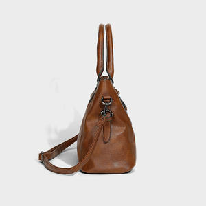 Sac bandoulière pour femme de Guangzhou, nouveau style rétro européen et américain, fermeture éclair, PU, bonne texture, sac tendance - Product Image 3