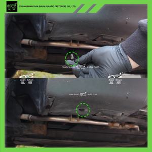 <span class=keywords><strong>Rivet</strong></span> extensible en <span class=keywords><strong>plastique</strong></span> pour <span class=keywords><strong>BMW</strong></span> BENZ Auto Nylon Black Fender Liner Splash Guard Plastic Auto Fasteners and Clips - Product Image 2