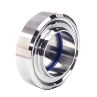 Couvercle aveugle Union de haute qualité en acier inoxydable SS304 316L raccord sanitaire SMS/ISO/DIN écrou aveugle prise Union
