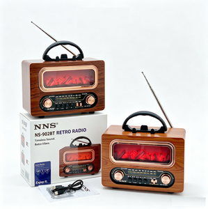 <span class=keywords><strong>Radio</strong></span> rétro portable rechargeable, <span class=keywords><strong>radio</strong></span> DSP, <span class=keywords><strong>radio</strong></span> MP3 portable NS-902BT - Product Image 3