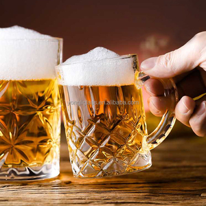 แก้วเบียร์แกะสลักขนาด6.5ออนซ์16ออนซ์แก้วเบียร์ทำด้วยมือ - Product Image 5