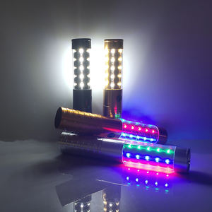 عصا تقديم الخدمة ذات الزجاجات القابلة لإعادة الشحن المصنوعة من سبائك الألومنيوم مزودة بمصباح LED وامض بضوء ساطع - Product Image 3