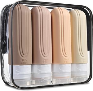 <span class=keywords><strong>Kit</strong></span> de bouteille de <span class=keywords><strong>voyage</strong></span> de 90ml, <span class=keywords><strong>kit</strong></span> de bouteille de toilette de <span class=keywords><strong>voyage</strong></span> étanche approuvé par la Tsa pour <span class=keywords><strong>avion</strong></span>, <span class=keywords><strong>kit</strong></span> de bouteille de toilette de <span class=keywords><strong>voyage</strong></span> en silicone de recharge - Product Image 3