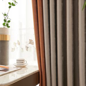 Jacquard Glitter <span class=keywords><strong>tende</strong></span> oscuranti <span class=keywords><strong>tende</strong></span> di lusso per il soggiorno ricami tenda dorata - Product Image 2