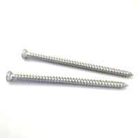 Vis à béton à tête fraisée à empreinte Torx plaquée jaune de haute qualité optimale pour un usage professionnel