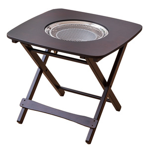 Mesas plegables de bambú al por mayor de fábrica, mesas cuadradas, mesas portátiles para camping al aire libre, mesas plegables de ocio para balcón - Product Image 2