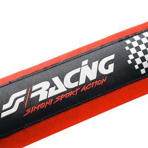 Housse de ceinture de sécurité rouge sport pour voitures - Product Image 2