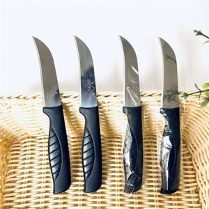 Cuchillo curvo con mango negro, cuchillo para ostras, cuchillo para piña, cuchillo para plátano, pelador, utensilios de cocina, artículos de ferretería de 1-2 yuanes - Product Image 2