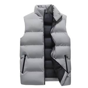 Gilet Imbottito Senza Maniche da <span class=keywords><strong>Uomo</strong></span> Trendy 2025, Ecologico, Casual, con Scollo a V, Etichetta Nera, Stile Canadese - Product Image 6