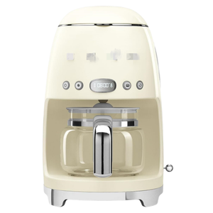 Cafetière <span class=keywords><strong>italienne</strong></span> rétro - 5 couleurs, minuterie programmable, <span class=keywords><strong>plaque</strong></span> chauffante, 2 réglages de force, carafe sans BPA - Product Image 1