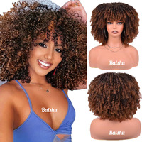 Perruques bouclées afro tendance pour femmes, styles brésiliens et vietnamiens, excellente qualité pour femmes noires, vente en gros directe usine