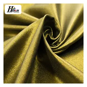 Coated NR Viscose Stretch Bengaline Middle Weight Casual Fabric Outwear Fabric Warp Stretch For Lady Pants