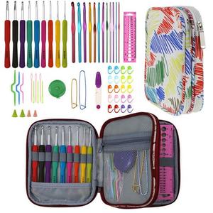 Kit de Ganchillos de TPR para Tejer DIY, Agujas Ergonómicas con Mango Suave, ¡Venta Caliente! - Product Image 1