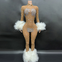 Novance Y1358-D Vêtements Tendance 2023 Nouveautés Combinaison Élégante Scintillante à Diamants pour Femme Ample Grande Taille Vêtements Formels pour Femme