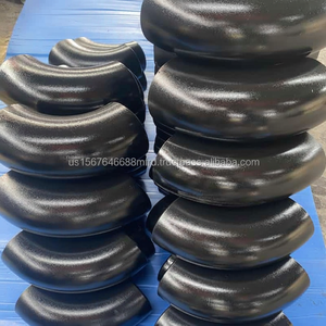 ข้อต่อเหล็กกล้าคาร์บอนแบบข้อศอก 90 องศา รุ่น WPC 45 ตามมาตรฐาน ASTM A234 สำหรับโรงงาน - Product Image 1