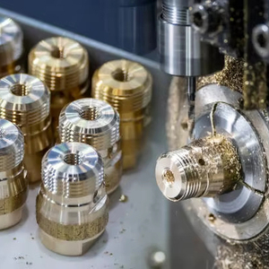 Presisi kustom CNC mengubah mesin penggilingan suku cadang logam layanan fabrikasi aluminium 3 4 5 Aixs logam layanan mesin Cnc - Product Image 1