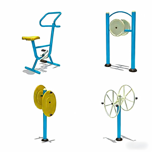Équipements de fitness en plein air dans les parcs communautaires, les places publiques et les quartiers. Vente directe d'usine de sentiers de fitness en plein air. - Product Image 5