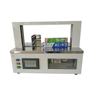 High efficiency small size automatic strapping banding machine for sale
