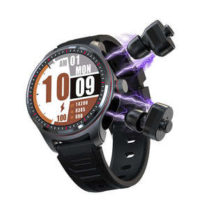 LC19 Smart Watch Earphone TWS Headset Waterproof IP67 Heart Rate Sleep Monitor BT Music Player Calories Compass <b>Wireless</b> Earbuds - Product Image 3