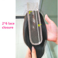 Promotion de Closures 2x6, Personnalisation, Livraison Directe, Cheveux Humains Remy Péruviens, Frontal 100% Lace, Raie au Milieu, Lisse Baguette, Dentelle HD 2x6