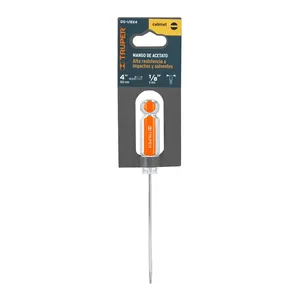 BOX 6 Cabinet <b>Screwdriver</b> 1/8' x 4' Acetate Handle, TRUPER - Product Image 2