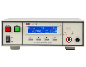 เครื่องทดสอบ Hipot 5kV 12mA แบบตั้งโปรแกรมได้ รองรับแรงดันไฟฟ้า พร้อมอินเทอร์เฟซ PLC รับประกัน 1 ปี - Product Image 2