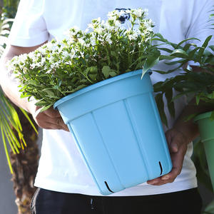 Pots de fleurs en résine Pots de montagne d'orchidée Pots de fleurs en plastique respirants contrôlés par les racines épaissis adaptés aux fleurs de <span class=keywords><strong>lune</strong></span> - Product Image 5