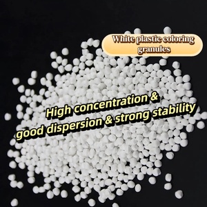 Cung cấp đạt tuân thủ 50% ~ 55% <span class=keywords><strong>TiO2</strong></span> masterbatch trắng tập trung cho các sản phẩm nhựa PP/PE-Độ sáng tối đa và độ mờ - Product Image 3