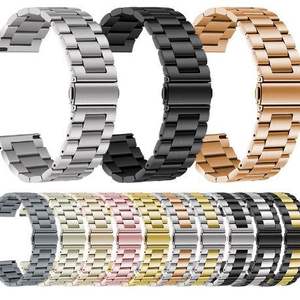Correa de acero inoxidable de 20mm y 22mm para Samsung Galaxy Watch 7/6/5 <span class=keywords><strong>Pro</strong></span>/4/<span class=keywords><strong>Classic</strong></span> Metal Link Bracelet para <span class=keywords><strong>Huawei</strong></span> <span class=keywords><strong>GT3</strong></span> 4Pro Amazfit - Product Image 6