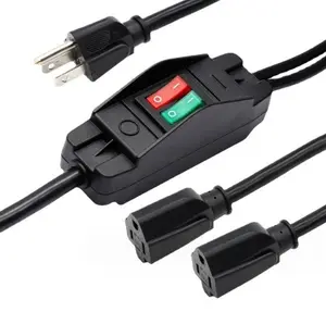 high quality OEM fused UK BS power cord 10A 125V 3 pin kettle power cord iec C13 plug 3 prong power cord for laptop