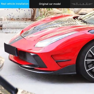 Kit Carrozzeria Larga <span class=keywords><strong>MAN</strong></span> per Ferrari 488 Modificata: Paraurti Anteriore e Posteriore, Minigonne Laterali, Alettone Posteriore e <span class=keywords><strong>Spoiler</strong></span> Anteriore e Posteriore - Product Image 4