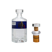 Koop Online 50Ml 100Ml Transparant Fruit Ijs Wijnfles Wodka Whisky Rum Glazen Fles