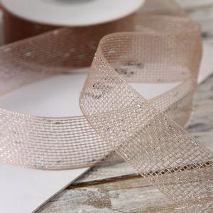 Nastro a maglia in filigrana argento per capelli con fiocco per capelli vestito da ragazza - Product Image 6