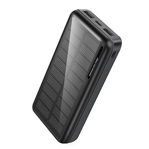 Chargeur solaire haute capacité 30000 mAh 10W pour le camping en plein air, charge rapide, batterie externe d'urgence pour téléphone portable - Product Image 1