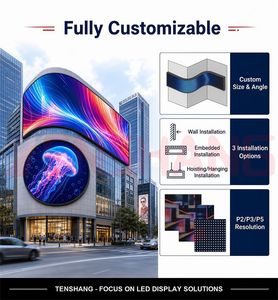 Pantalla LED Comercial para Exteriores P2.5, Pantalla LED <span class=keywords><strong>Roja</strong></span> para Publicidad Exterior, Pantalla LED Económica para Exteriores 2.5P - Product Image 3