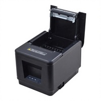 Harga Pabrik Printer Kecepatan Tinggi 200mm/s Printer Thermal Struk 80mm Antarmuka USB LAN Mendukung ESC/POS untuk Pasar Rumah Sakit