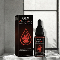 Climaxhour Blissful Drops, améliorant le désir sexuel féminin, herbes naturelles écologiques, liquide pour les parties intimes féminines, durée de conservation de 2 ans