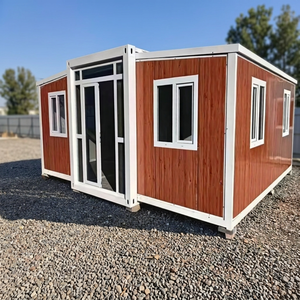 Pequeña Villa Modular Prefabricada Plegable y Expandible de 20ft 40ft, Empaquetada Plana, de 3 Dormitorios, Contenedor, Edificio Habitacional, Hoteles, Panel Sándwich - Product Image 3