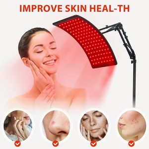 <span class=keywords><strong>LED</strong></span> Red Light Therapy Panel for Beauty Salon Full Body & Rosto Cuidados com a pele Infrared Pain Recovery Exercício Rehabilitation Equipment - Product Image 5