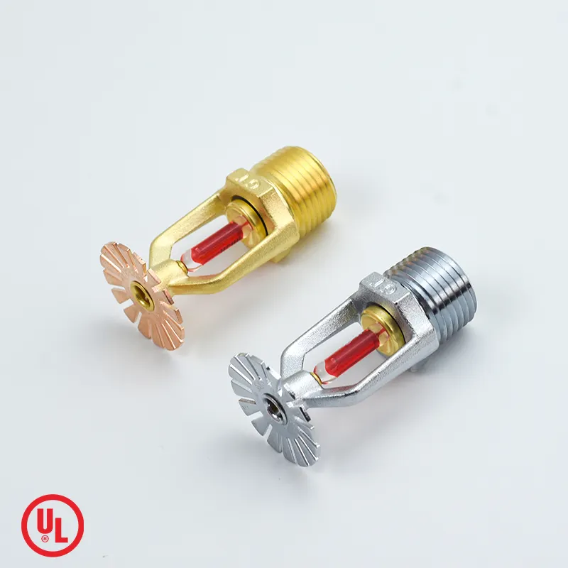 DN15 thẳng đứng/pendent/sidewall SR & QR đồng/Brass trắng sơn K5,6 chiến đấu thiết bị chữa cháy vòi phun nước cho chữa cháy