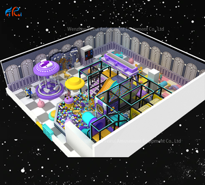 Sáng Tạo Thương mại sân chơi trong nhà cho trẻ em có tính năng Trampoline Slide Mê Cung mềm chơi Bộ - Product Image 5