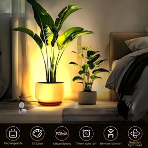 Có thể sạc lại <span class=keywords><strong>RGB</strong></span> <span class=keywords><strong>LED</strong></span> Spotlight trong nhà giọng ánh sáng 3cct cho hiển thị hình ảnh chân dung tường trang trí nội thất điều khiển từ xa đèn tủ - Product Image 3